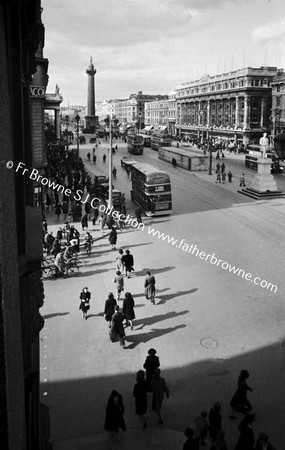 O'CONNELL STREET FROM ELVERY'S WITH AIR-RAID SHELTER